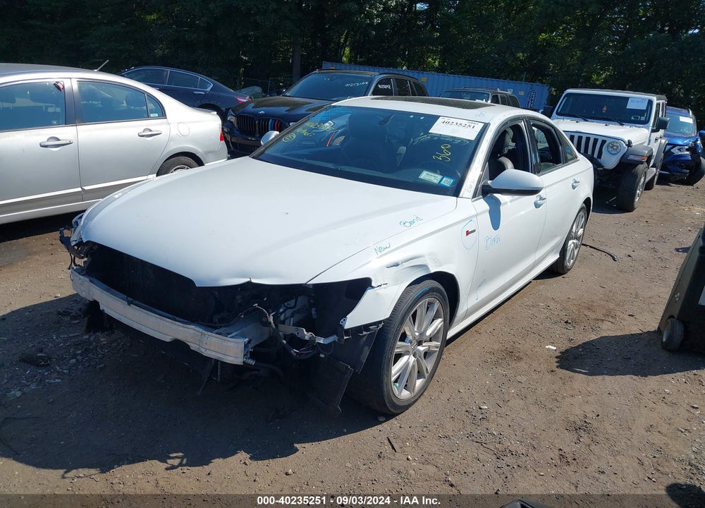 2016 AUDI A6 3.0T PREMIUM PLUS VIN: WAUFGAFC1GN015419