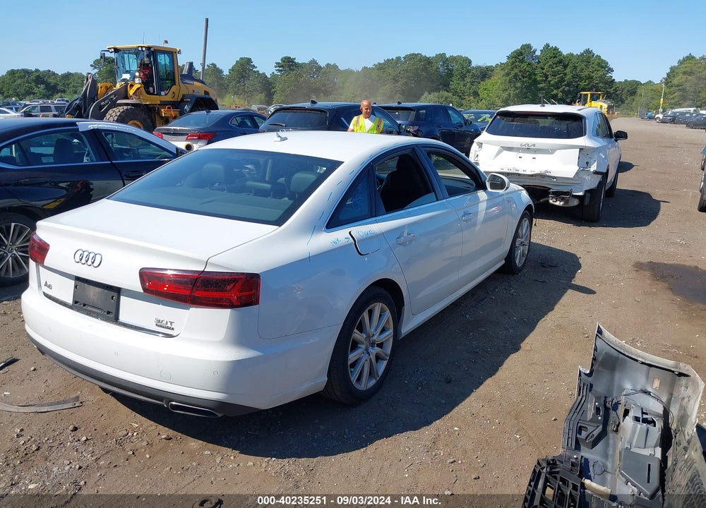 2016 AUDI A6 3.0T PREMIUM PLUS VIN: WAUFGAFC1GN015419