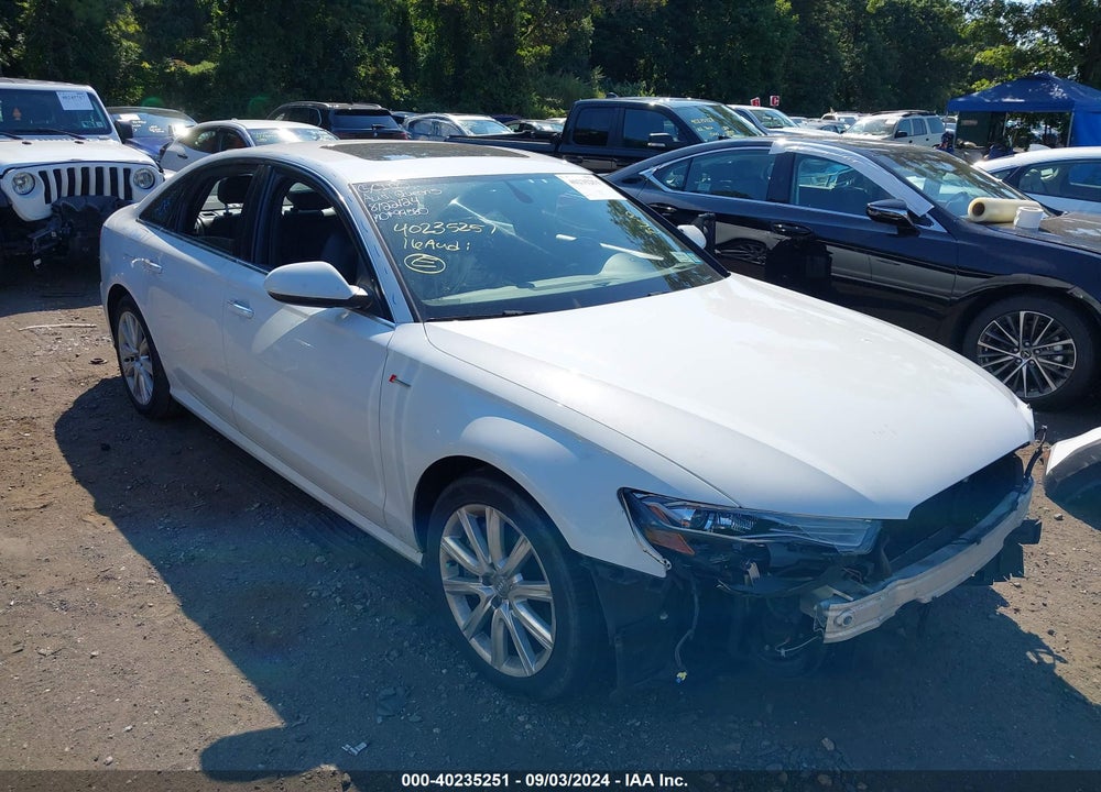 2016 AUDI A6 3.0T PREMIUM PLUS VIN: WAUFGAFC1GN015419