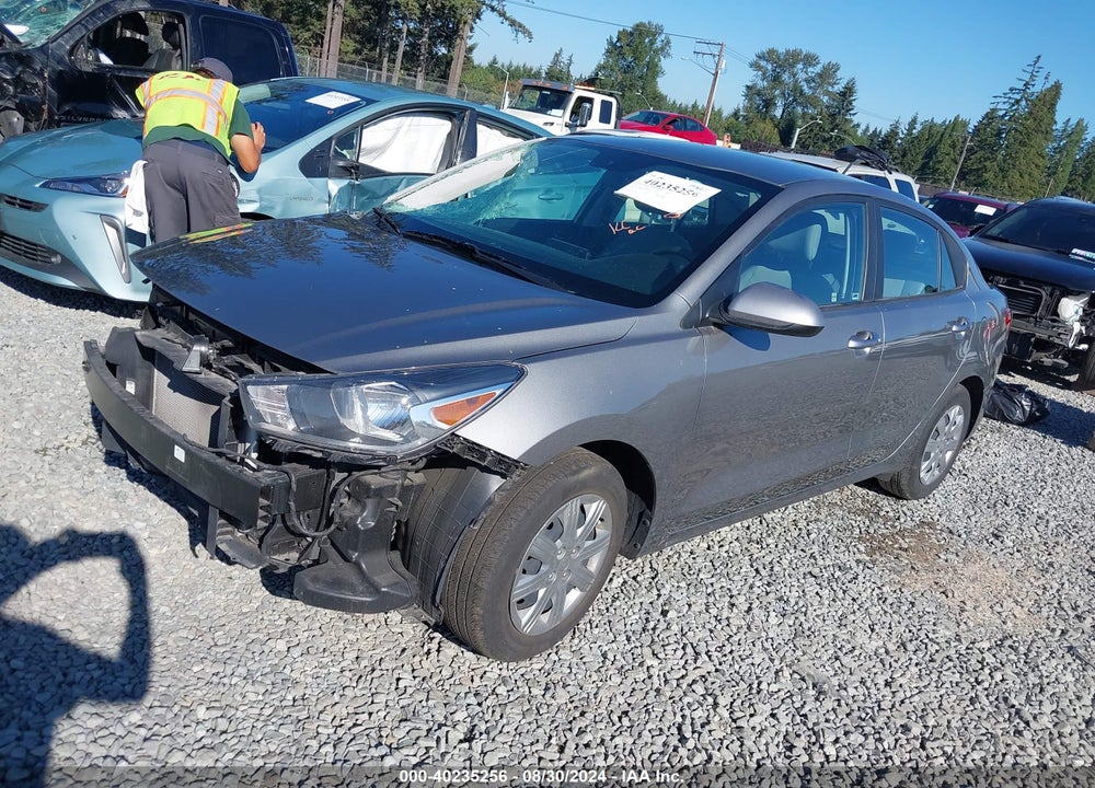 2022 KIA RIO S VIN: 3KPA24AD9NE431099