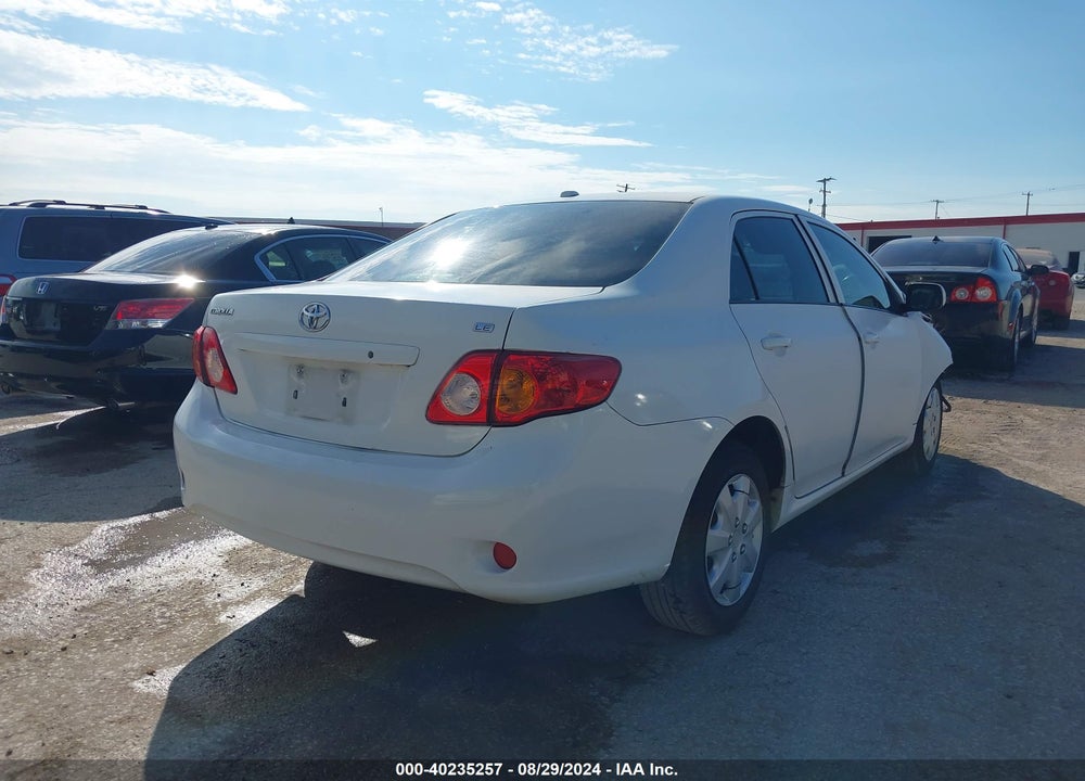 2010 TOYOTA COROLLA LE VIN: 1NXBU4EE4AZ168268
