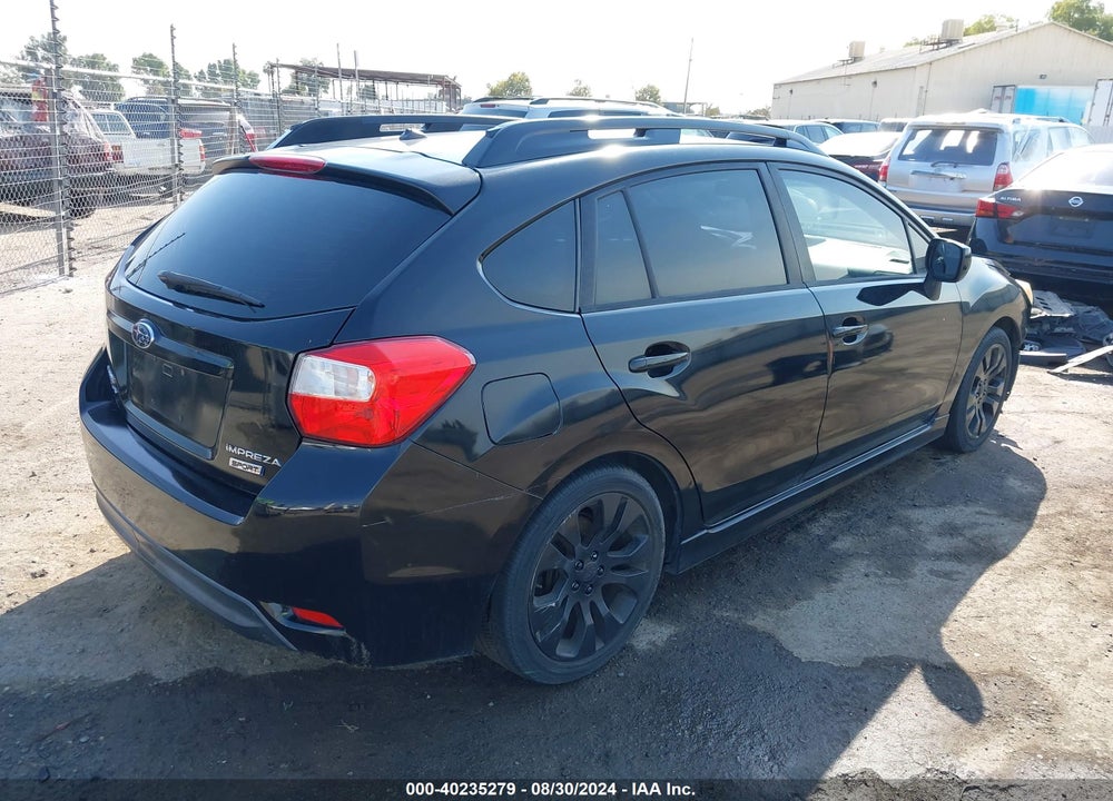2012 SUBARU IMPREZA 2.0I SPORT LIMITED VIN: JF1GPAS6XCH214393
