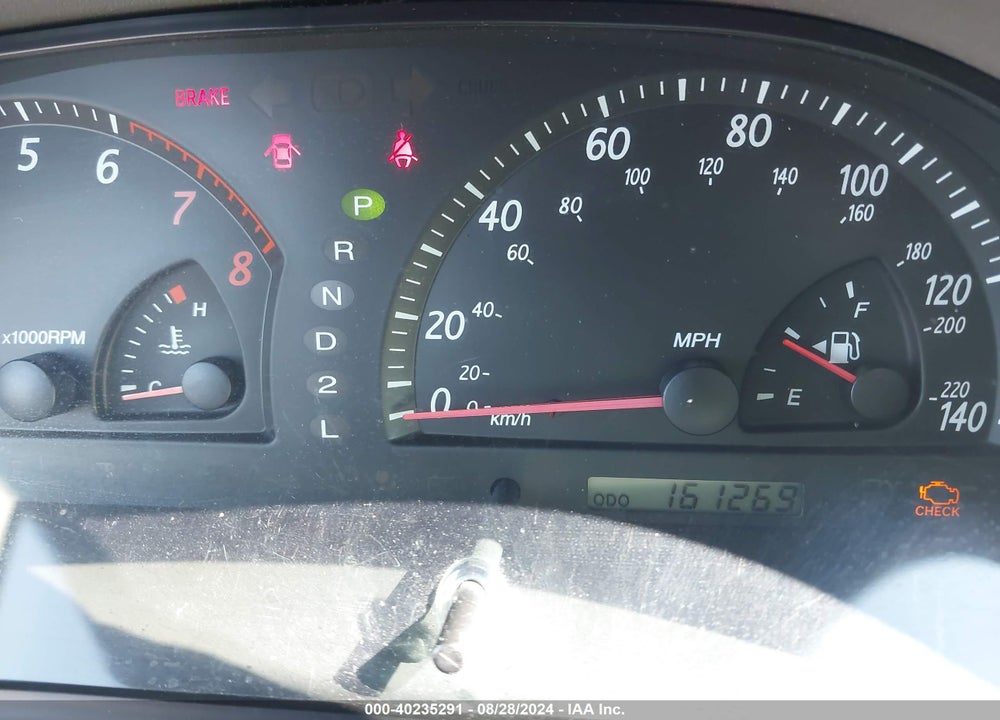 2002 TOYOTA CAMRY LE VIN: JTDBE32K320079564