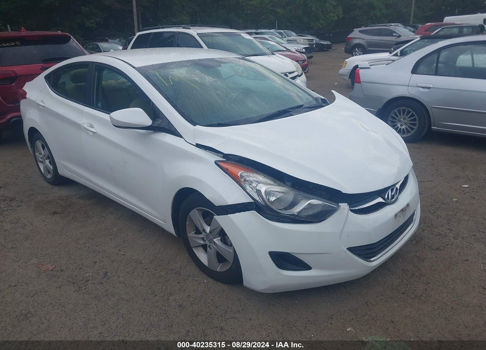 2013 HYUNDAI ELANTRA GLS VIN: 5NPDH4AE2DH332199