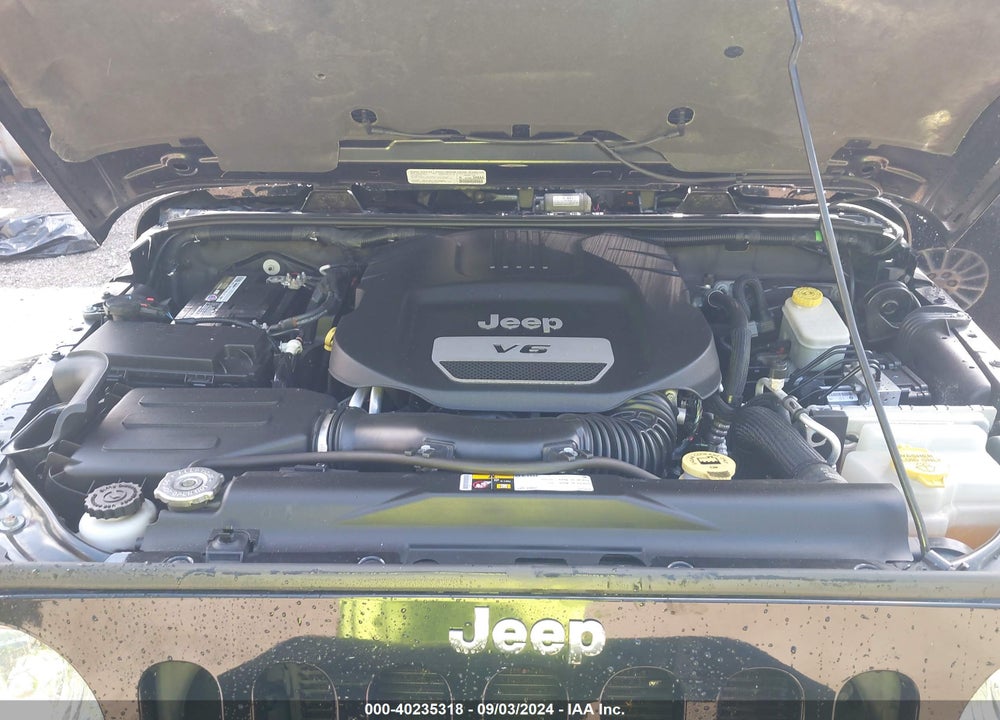 2014 JEEP WRANGLER UNLIMITED SAHARA VIN: 1C4BJWEG6EL234065