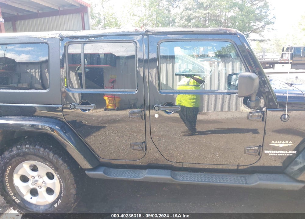 2014 JEEP WRANGLER UNLIMITED SAHARA VIN: 1C4BJWEG6EL234065