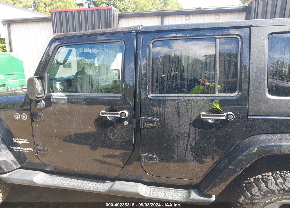 2014 JEEP WRANGLER UNLIMITED SAHARA VIN: 1C4BJWEG6EL234065