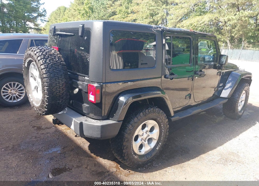 2014 JEEP WRANGLER UNLIMITED SAHARA VIN: 1C4BJWEG6EL234065