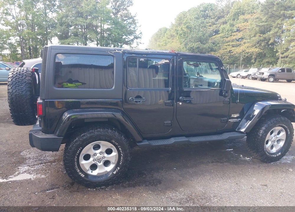 2014 JEEP WRANGLER UNLIMITED SAHARA VIN: 1C4BJWEG6EL234065