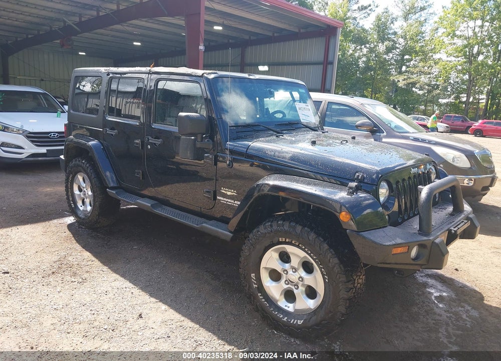 2014 JEEP WRANGLER UNLIMITED SAHARA VIN: 1C4BJWEG6EL234065