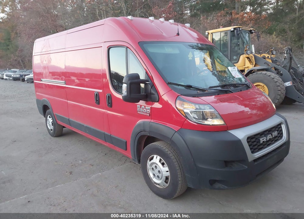 2020 RAM PROMASTER 2500 HIGH ROOF 159 WB VIN: 3C6TRVDG5LE128132