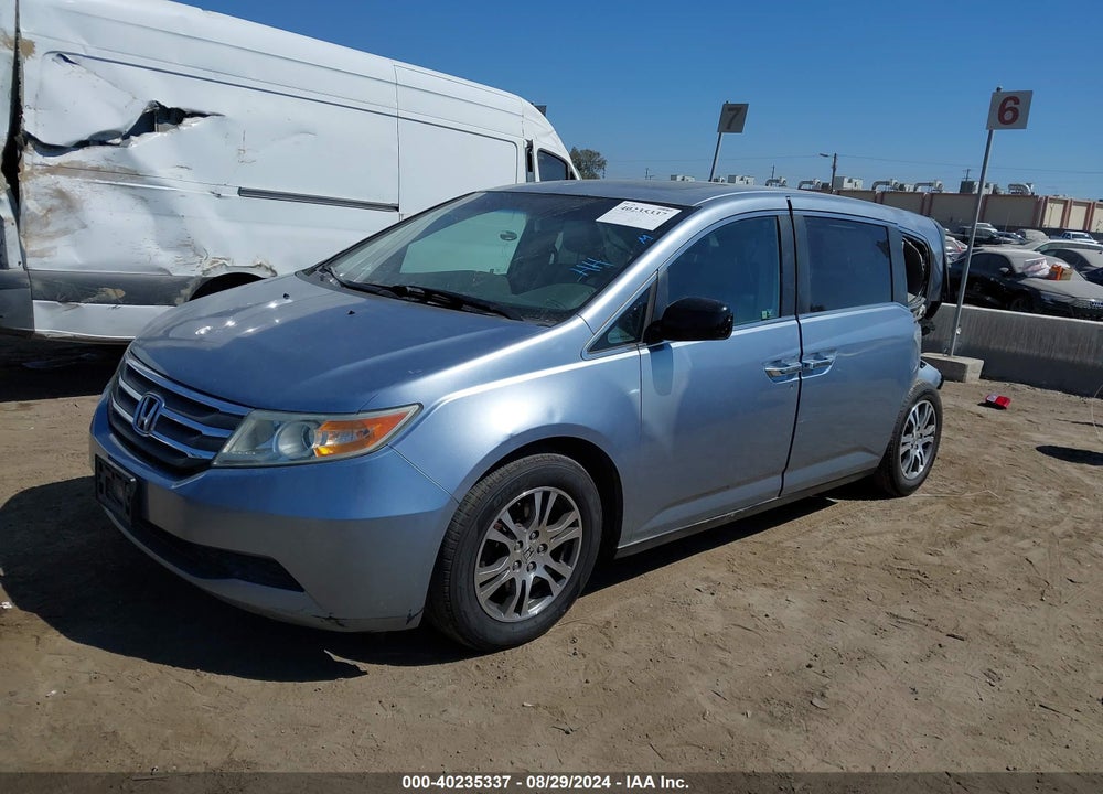 2011 HONDA ODYSSEY EX-L VIN: 5FNRL5H64BB042230