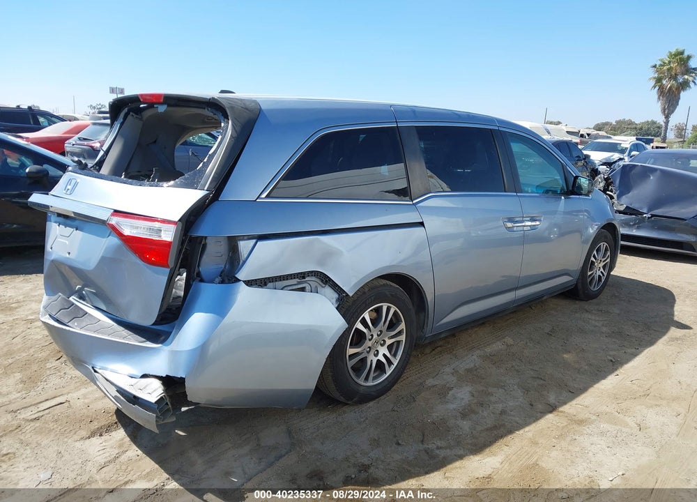2011 HONDA ODYSSEY EX-L VIN: 5FNRL5H64BB042230