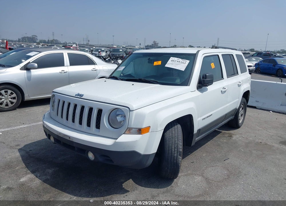 2015 JEEP PATRIOT SPORT VIN: 1C4NJPBA5FD149023