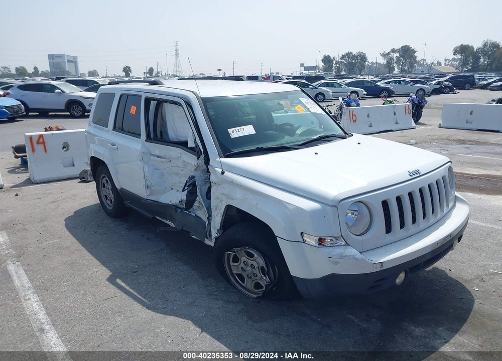 2015 JEEP PATRIOT SPORT VIN: 1C4NJPBA5FD149023