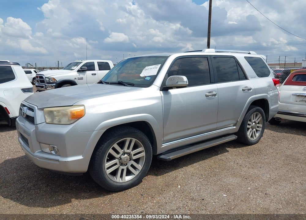 2010 TOYOTA 4RUNNER LIMITED V6 VIN: JTEZU5JR0A5004930
