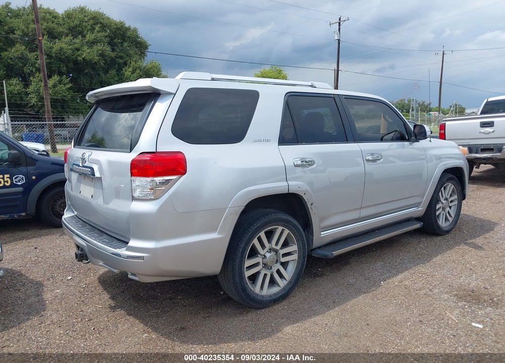 2010 TOYOTA 4RUNNER LIMITED V6 VIN: JTEZU5JR0A5004930