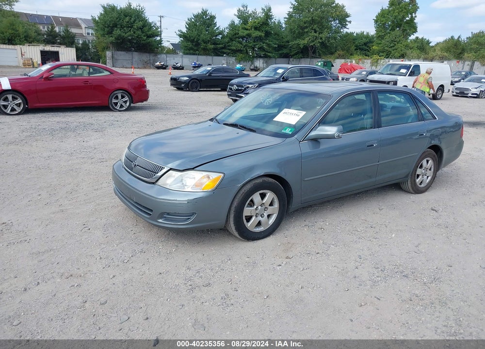 2001 TOYOTA AVALON VIN: 4T1BF28B01U180305