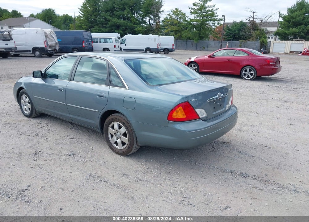 2001 TOYOTA AVALON VIN: 4T1BF28B01U180305