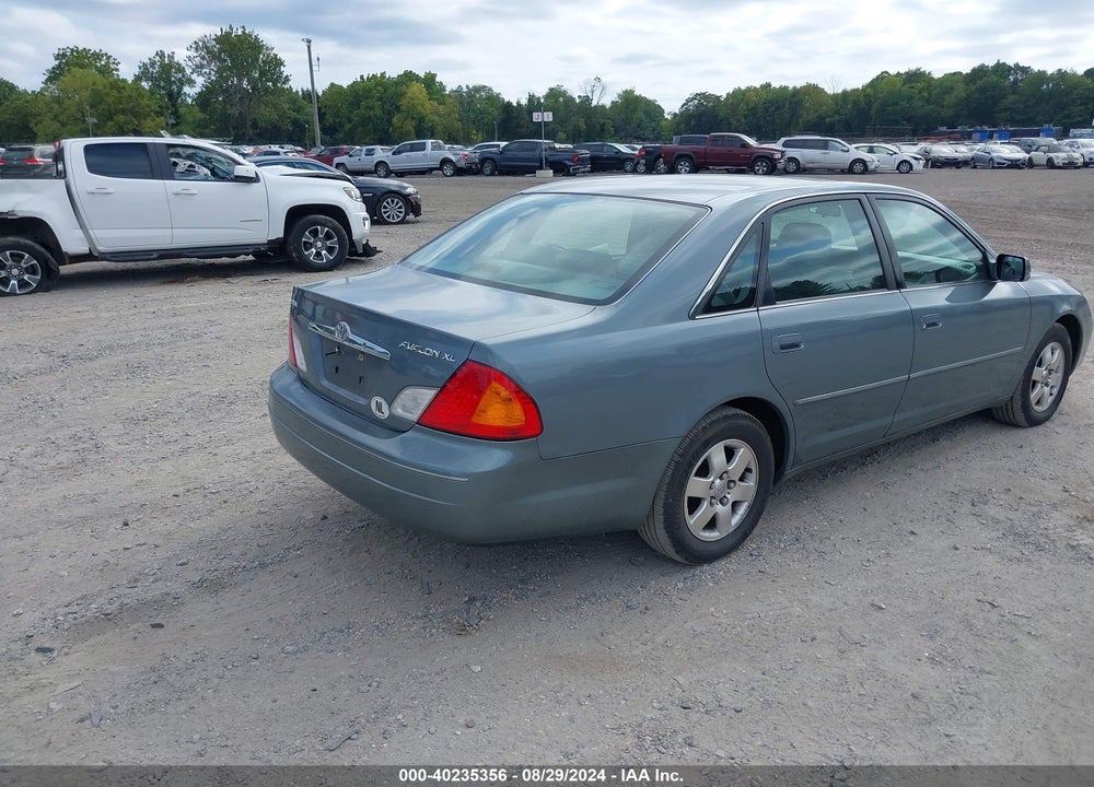 2001 TOYOTA AVALON VIN: 4T1BF28B01U180305