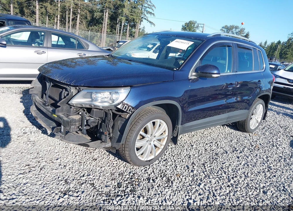 2011 VOLKSWAGEN TIGUAN SEL VIN: WVGBV7AX9BW540246
