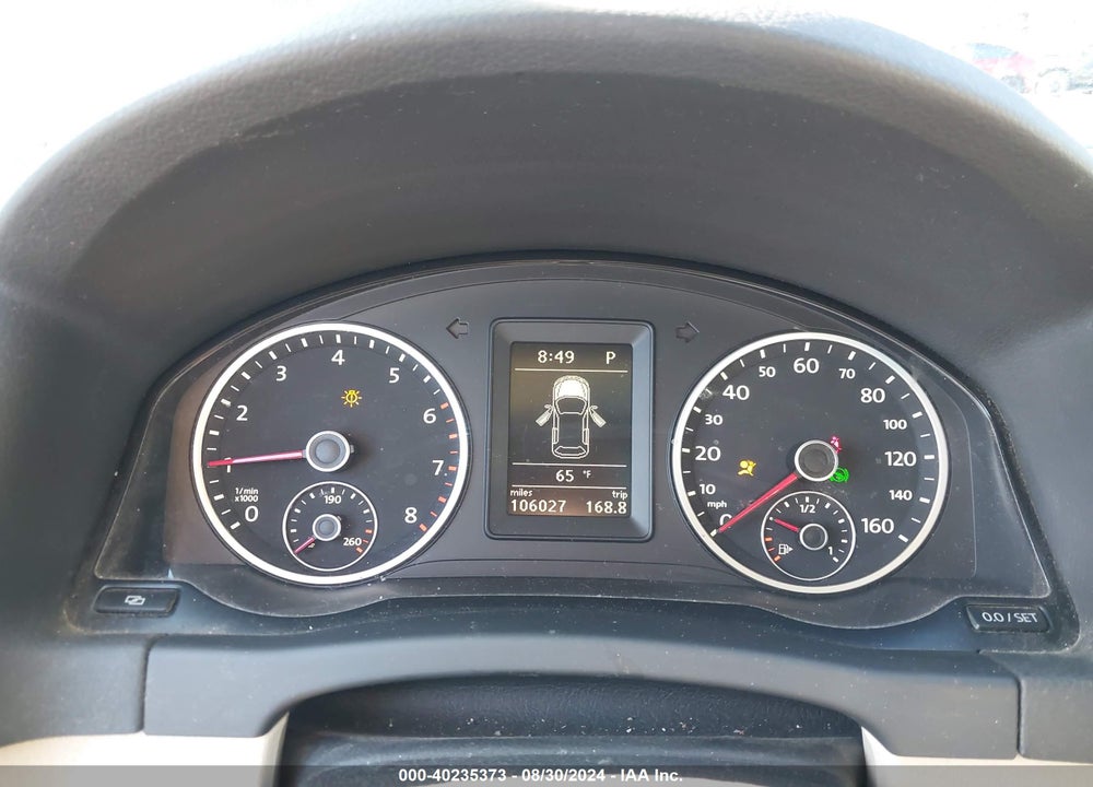 2011 VOLKSWAGEN TIGUAN SEL VIN: WVGBV7AX9BW540246