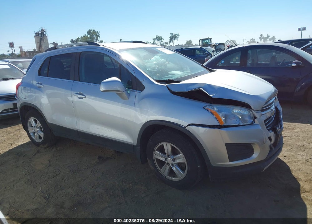 2015 CHEVROLET TRAX LT VIN: 3GNCJLSB2FL256332