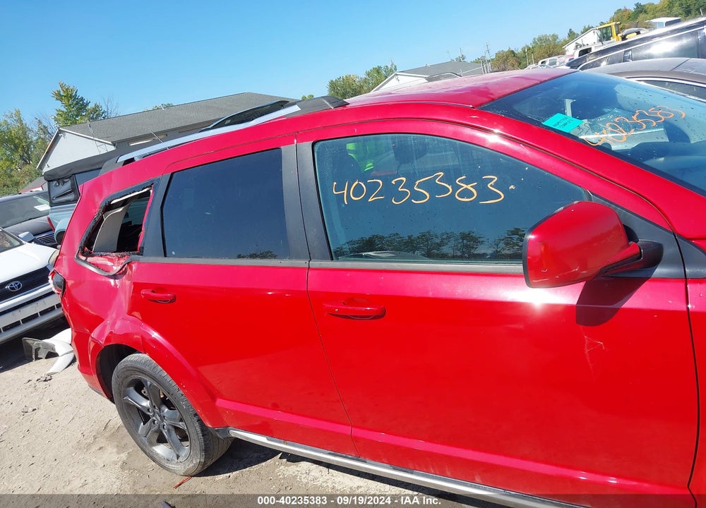 2018 DODGE JOURNEY CROSSROAD AWD VIN: 3C4PDDGG9JT371045