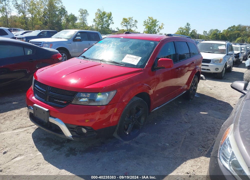 2018 DODGE JOURNEY CROSSROAD AWD VIN: 3C4PDDGG9JT371045