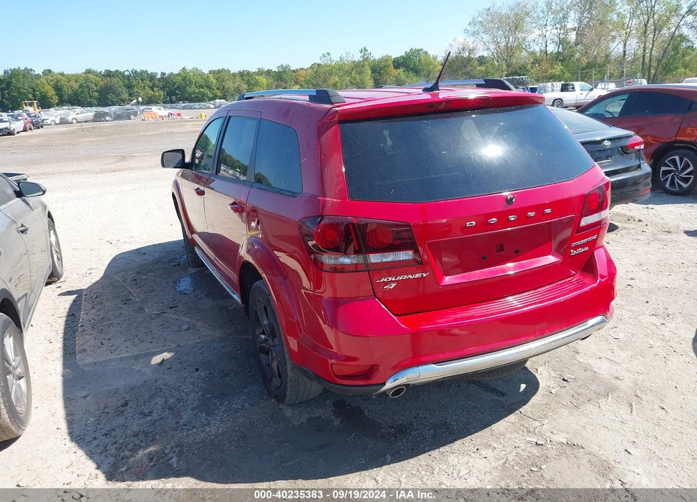 2018 DODGE JOURNEY CROSSROAD AWD VIN: 3C4PDDGG9JT371045