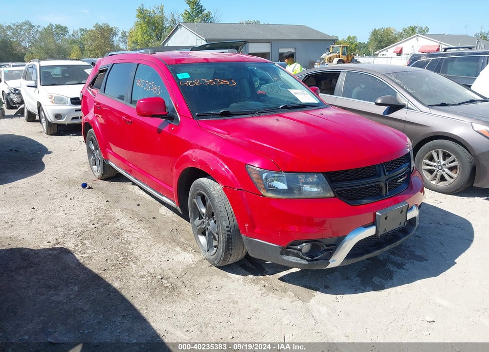 2018 DODGE JOURNEY CROSSROAD AWD VIN: 3C4PDDGG9JT371045
