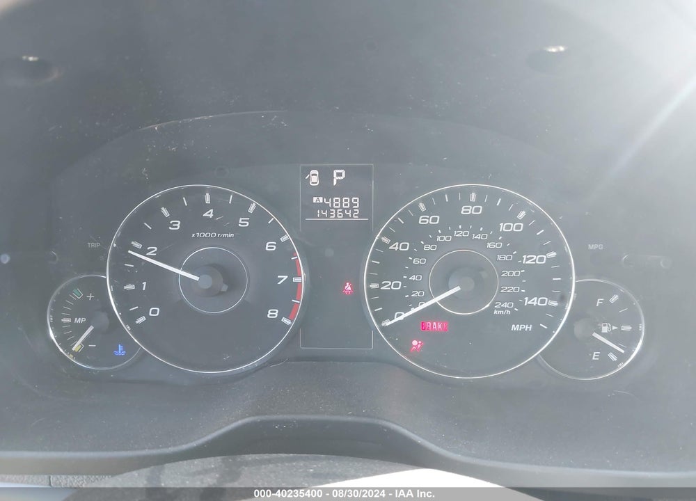 2012 SUBARU OUTBACK 2.5I PREMIUM VIN: 4S4BRBGC4C3296892