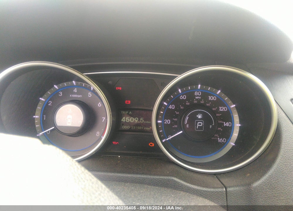 2011 HYUNDAI SONATA GLS VIN: 5NPEB4AC5BH210101