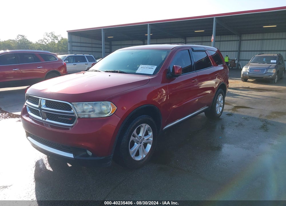 2013 DODGE DURANGO SXT VIN: 1C4RDHAG8DC668378