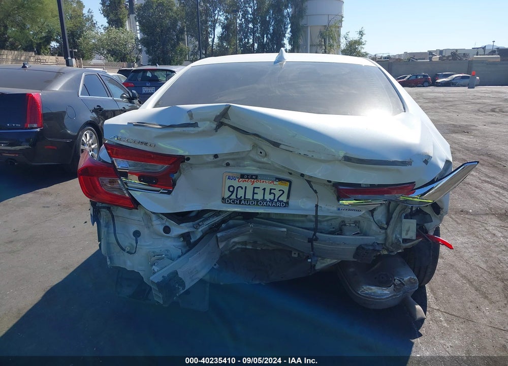 2020 HONDA ACCORD HYBRID EX VIN: 1HGCV3F40LA012384