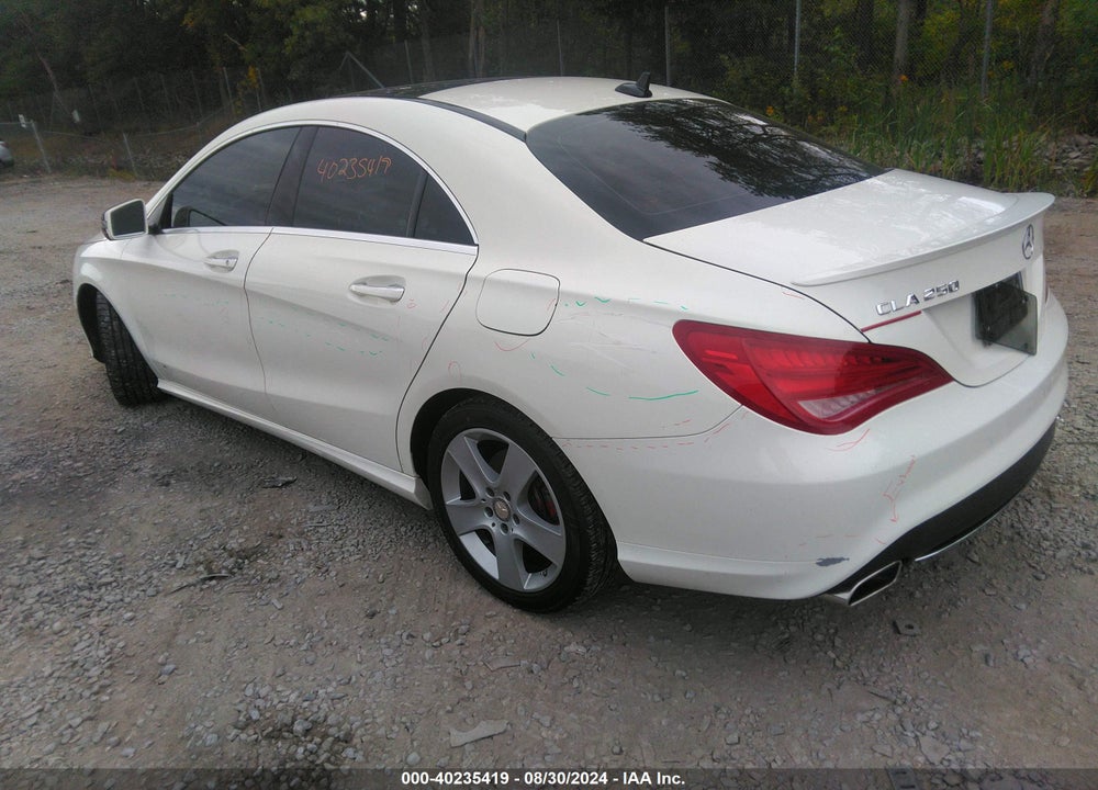 2015 MERCEDES-BENZ CLA 250 4MATIC VIN: WDDSJ4GB9FN176387
