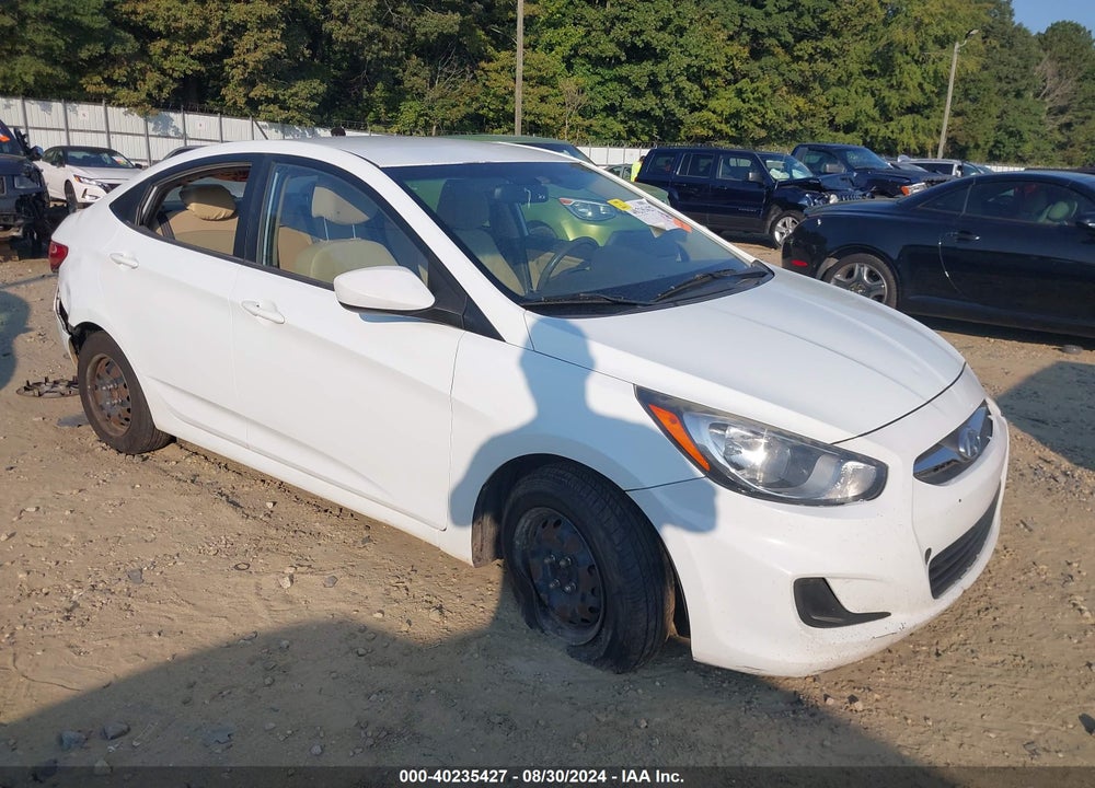 2014 HYUNDAI ACCENT GLS VIN: KMHCT4AE6EU646404