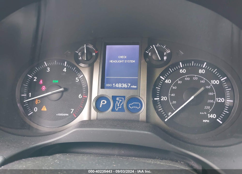2016 LEXUS 460 VIN: JTJBM7FX2G5122881