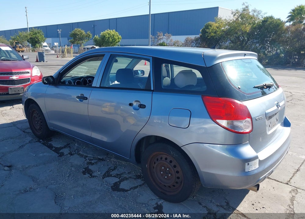 2004 TOYOTA MATRIX STANDARD VIN: 2T1KR32E54C255330