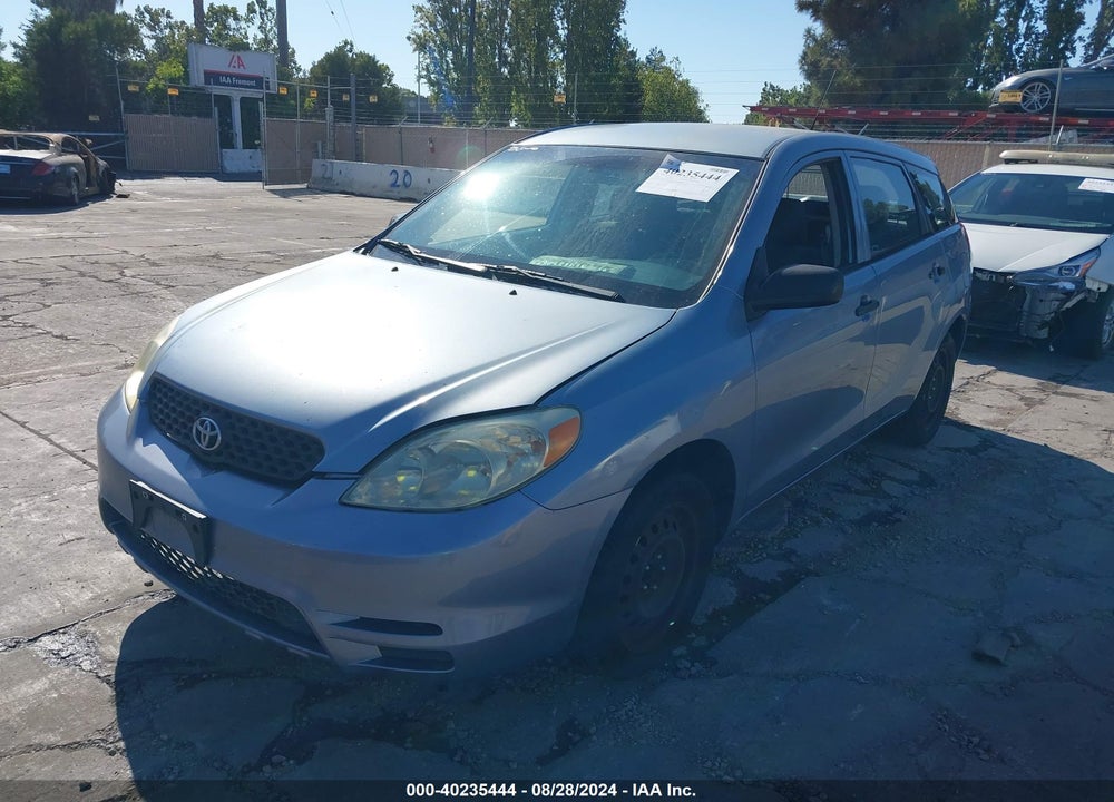 2004 TOYOTA MATRIX STANDARD VIN: 2T1KR32E54C255330