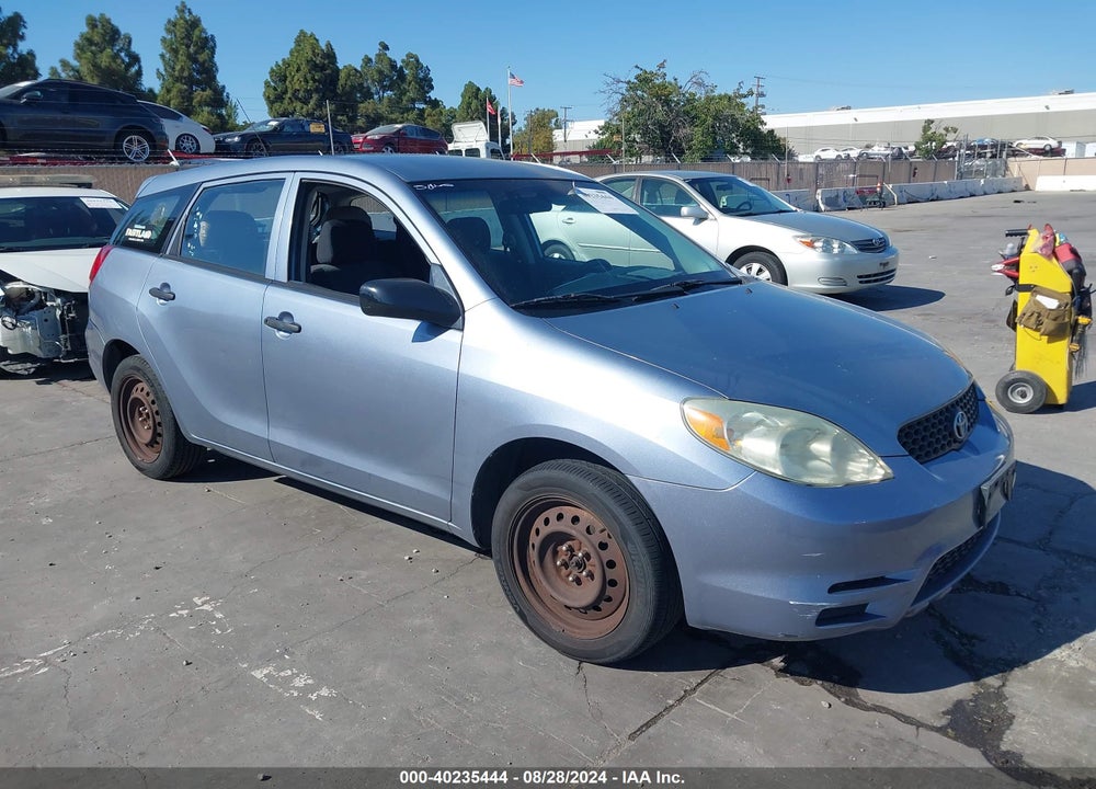 2004 TOYOTA MATRIX STANDARD VIN: 2T1KR32E54C255330