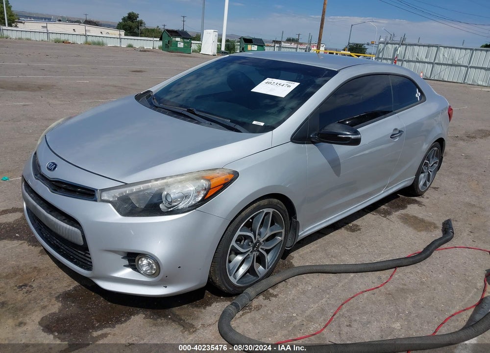 2015 KIA FORTE KOUP SX VIN: KNAFZ6A34F5374177