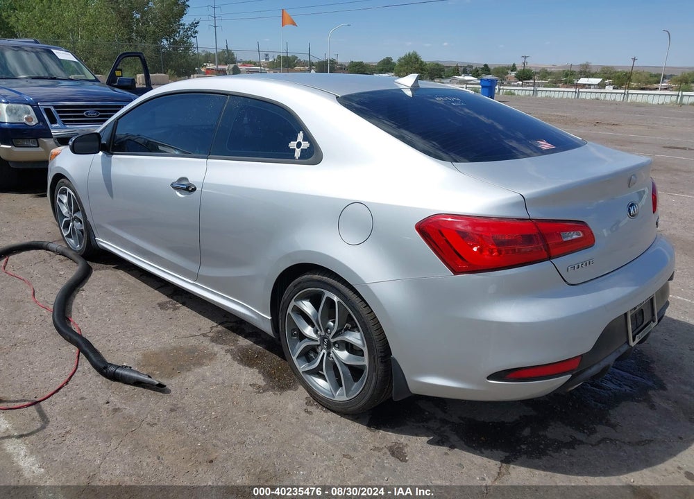 2015 KIA FORTE KOUP SX VIN: KNAFZ6A34F5374177