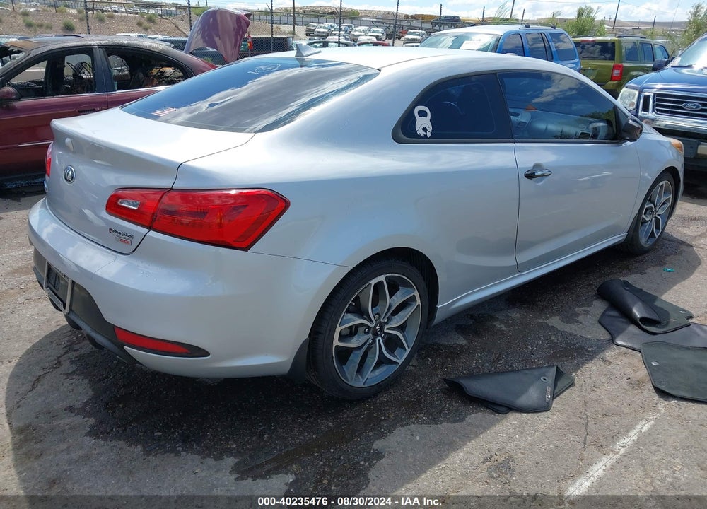 2015 KIA FORTE KOUP SX VIN: KNAFZ6A34F5374177