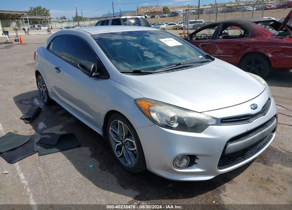 2015 KIA FORTE KOUP SX VIN: KNAFZ6A34F5374177