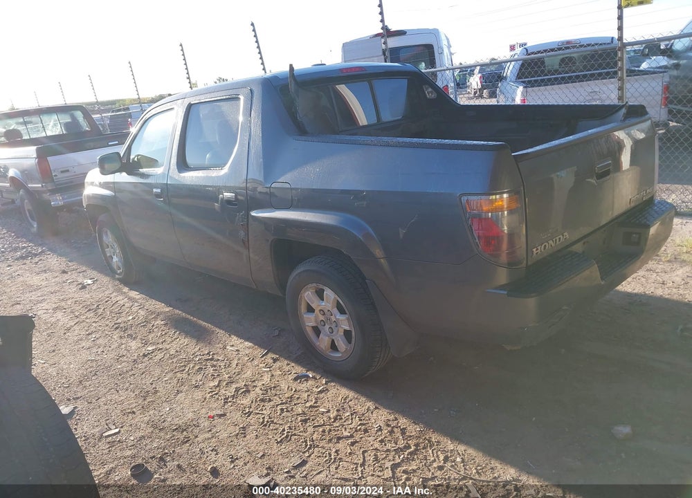 2008 HONDA RIDGELINE RTL VIN: 2HJYK16538H501411