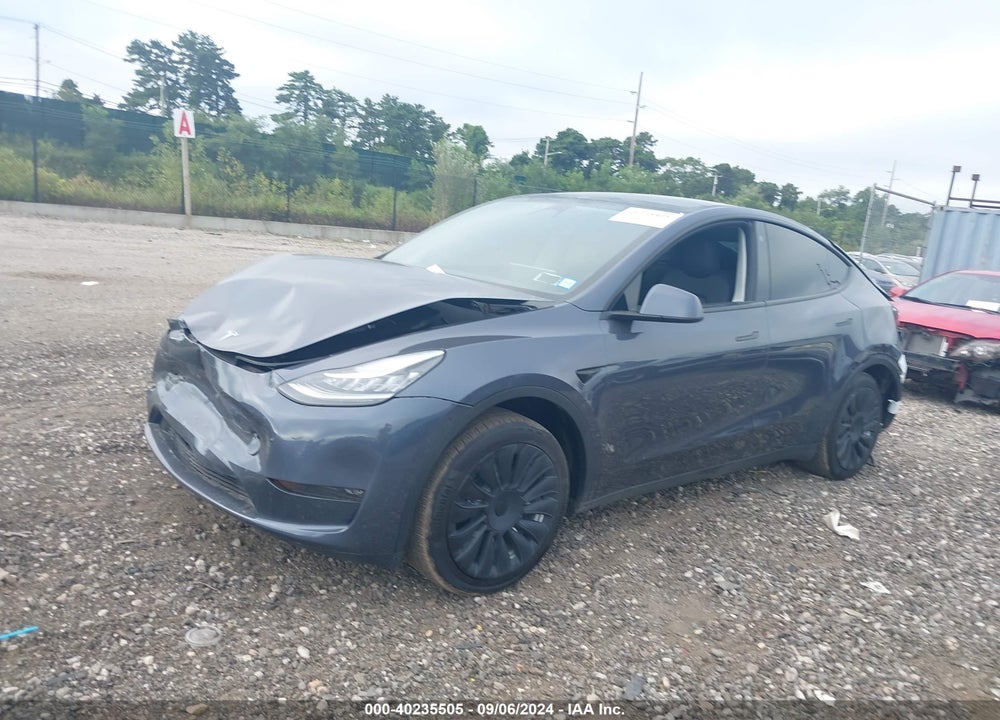 2023 TESLA MODEL Y AWD/LONG RANGE DUAL MOTOR ALL-WHEEL DRIVE VIN: 7SAYGDEE3PA122454