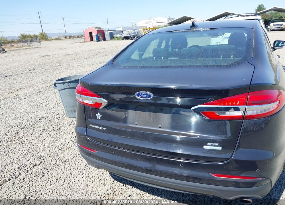 2019 FORD FUSION SE VIN: 3FA6P0HD4KR286988