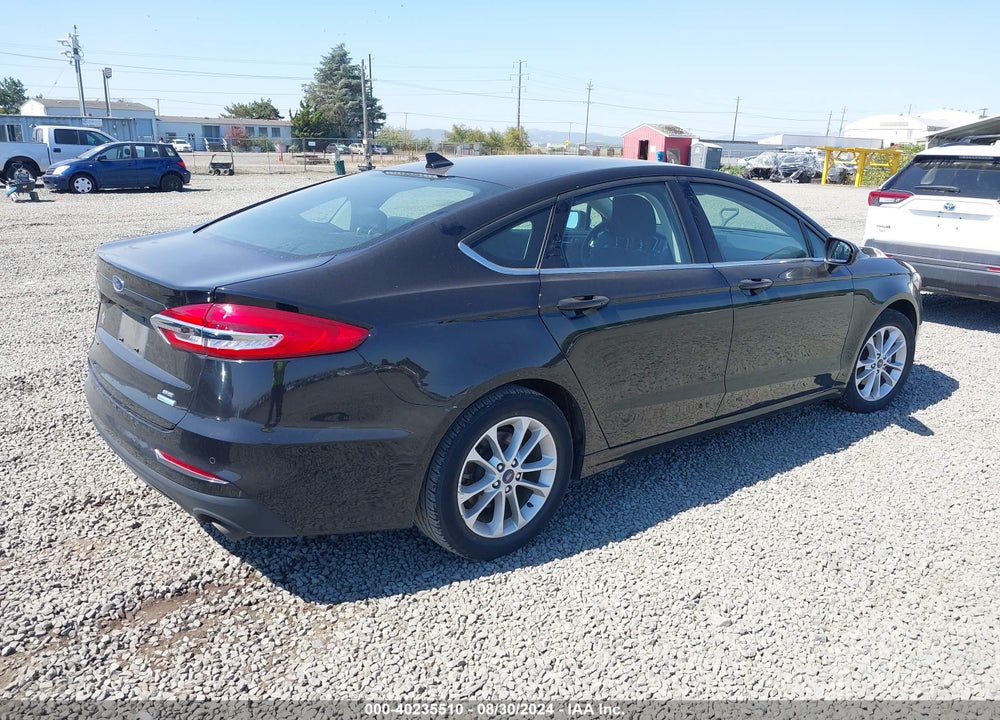 2019 FORD FUSION SE VIN: 3FA6P0HD4KR286988