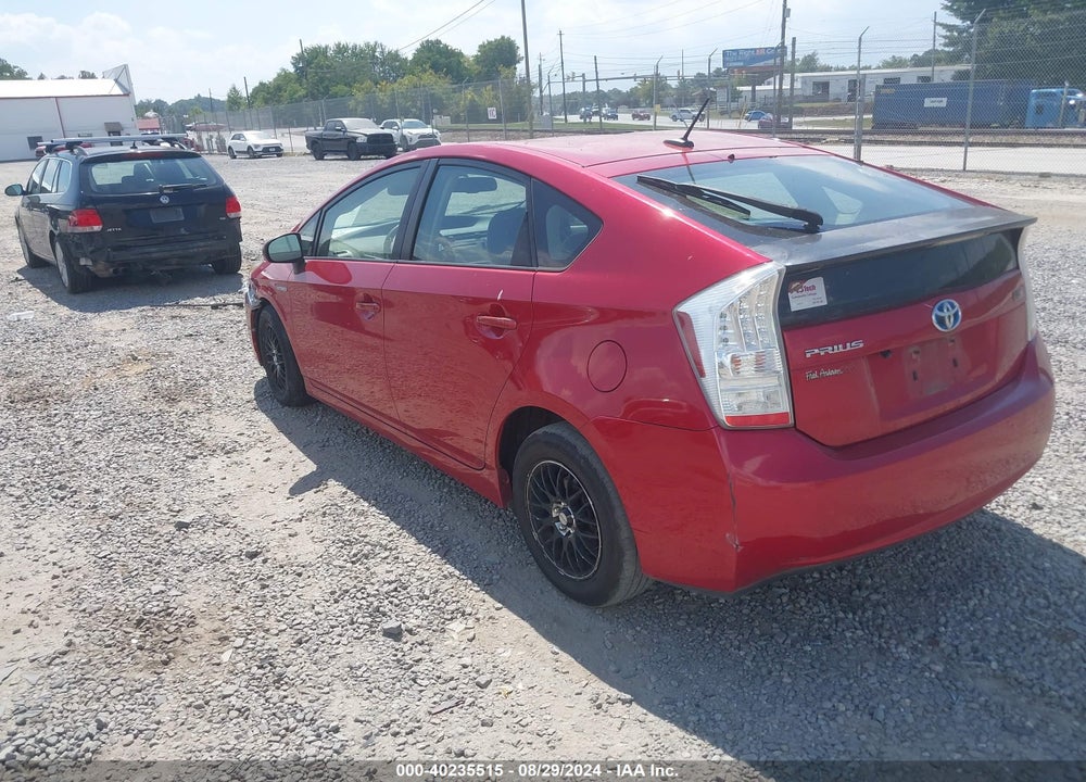 2010 TOYOTA PRIUS III VIN: JTDKN3DU8A0069352